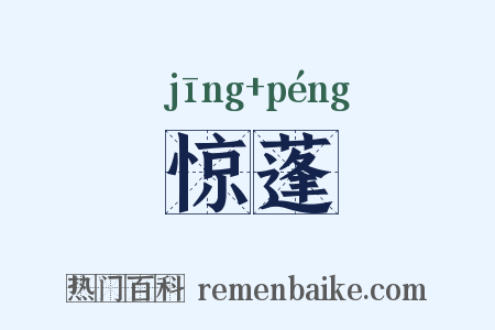 惊蓬是什么意思的图片
